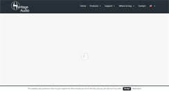 Desktop Screenshot of heritageaudio.net