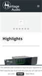 Mobile Screenshot of heritageaudio.net